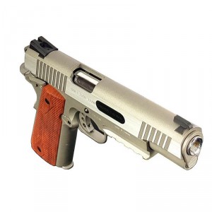 Страйкбольный пистолет COLT 1911 Rail Gun® CO2 Stainless 6 mm GBB арт.: 180530 [CYBERGUN]